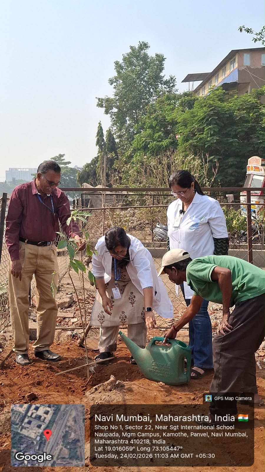 Tree Plantation Drive - MGM Dental College Kamothe - Feb 2026